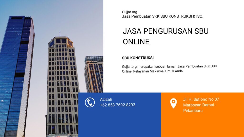 Jasa Pengurusan SBU Online