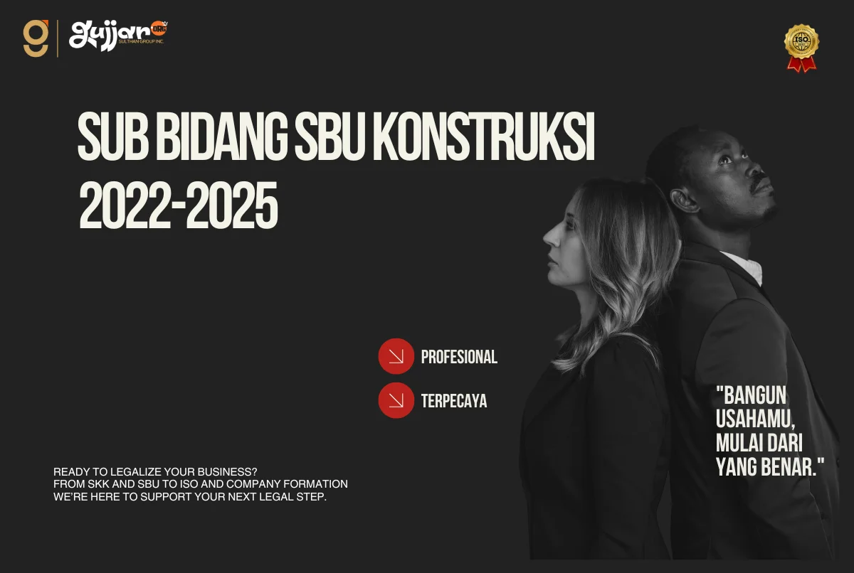 Sub Bidang SBU Konstruksi 2022-2025
